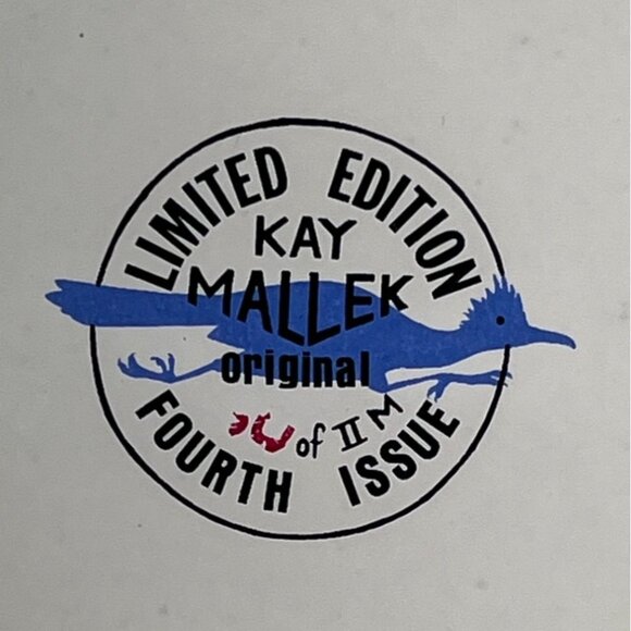 Kay Mellek Original 1974 Navajo Christmas Fourth Edition Plate 10 1/4” - Picture 2 of 3